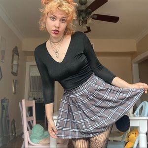 Vintage school girl skirt